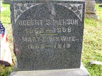 Pierson, Robert S. and Mary E